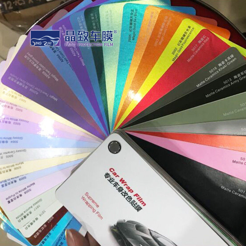 De duurzame Veelkleurige Steekproef van de Autoomslag, Vochtbestendig Vinylsteekproefboek