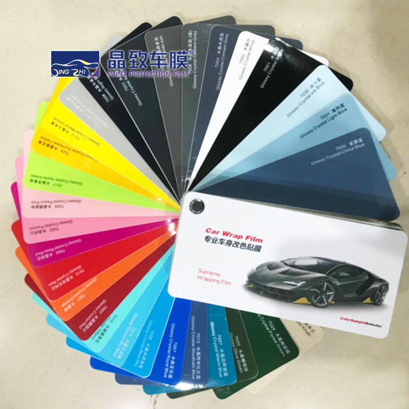 De duurzame Veelkleurige Steekproef van de Autoomslag, Vochtbestendig Vinylsteekproefboek