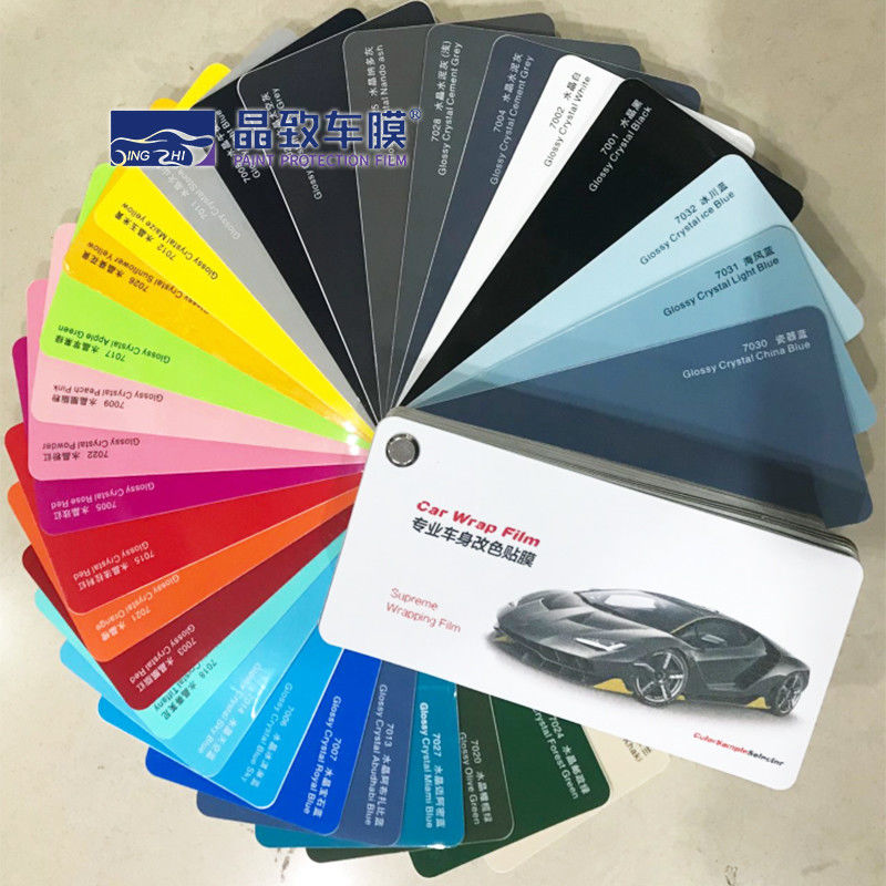 De duurzame Veelkleurige Steekproef van de Autoomslag, Vochtbestendig Vinylsteekproefboek