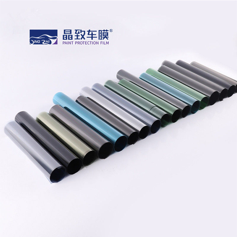 Multicolor PET Autoruiten Tint Waterdicht Anti UV Warmte Isolatie