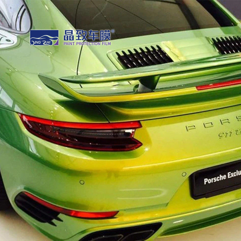 De glanzende Groene aan Gouden van het de Beschermings Auto Volledige Lichaam van de Autofilm van het de Stickervoertuig Verpakkende Omslag