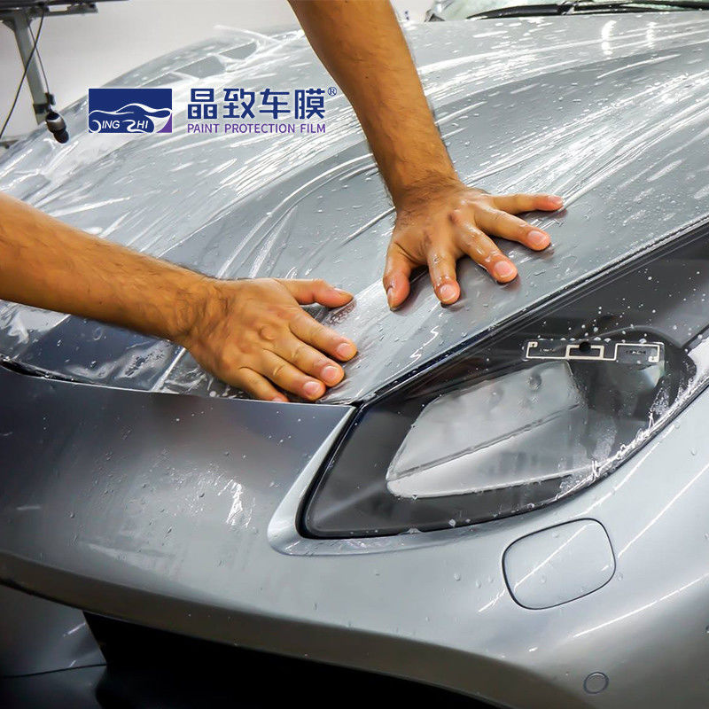 Glanzende Car Wrap Folie Verfbescherming Filmen Smash And Grab Film Filmen Te Koop