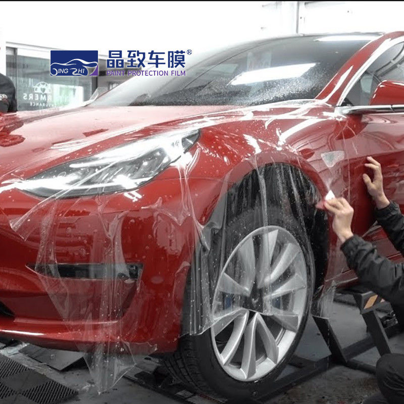 Glanzende Car Wrap Folie Verfbescherming Filmen Smash And Grab Film Filmen Te Koop