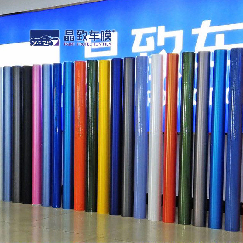 Chrome Vinyl Color Paint Protection Film Wrap Rainbow Color Anti Scratch