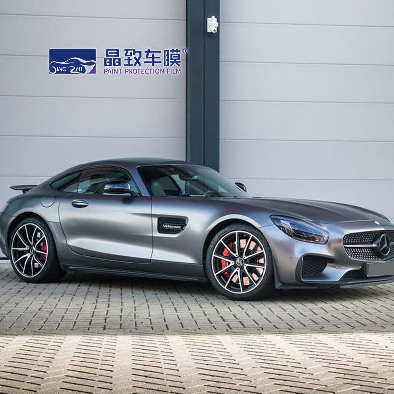 Mat Metallic Gekleurde Lakbeschermingsfilm Grijs Wrap UV Proof Duurzaam