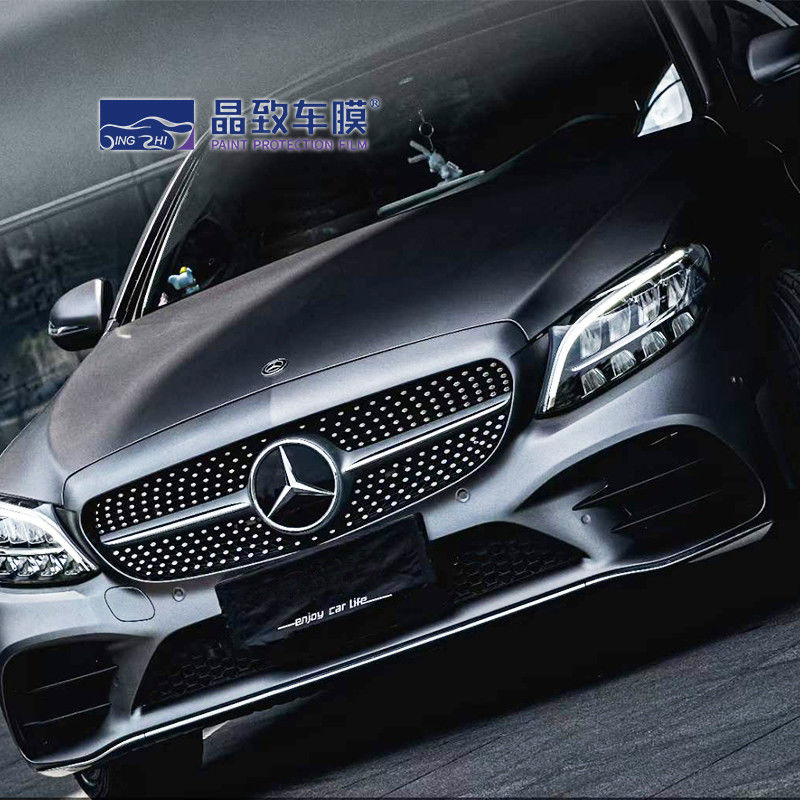 Mat Metallic Gekleurde Lakbeschermingsfilm Grijs Wrap UV Proof Duurzaam