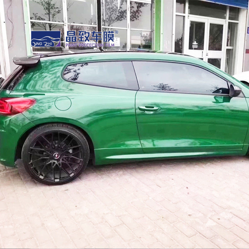 PVC Flexibele Gekleurde Lakbeschermingsfolie, Anti-kras Metallic Car Wrap