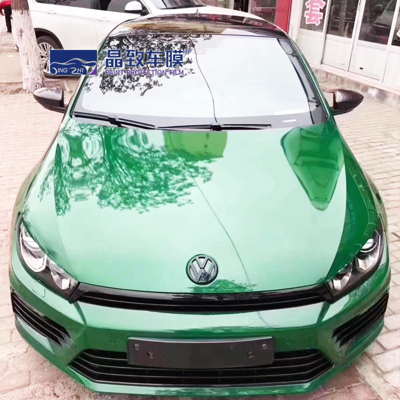 PVC Flexibele Gekleurde Lakbeschermingsfolie, Anti-kras Metallic Car Wrap