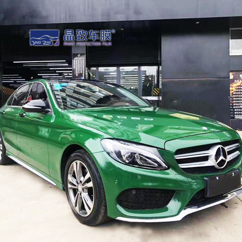 PVC Flexibele Gekleurde Lakbeschermingsfolie, Anti-kras Metallic Car Wrap
