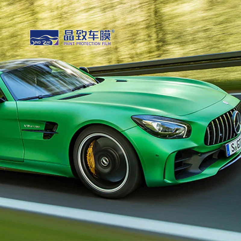 Parelmoer Groen Gekleurde Lakbeschermingsfolie Crystal Car Wrap Waterdicht