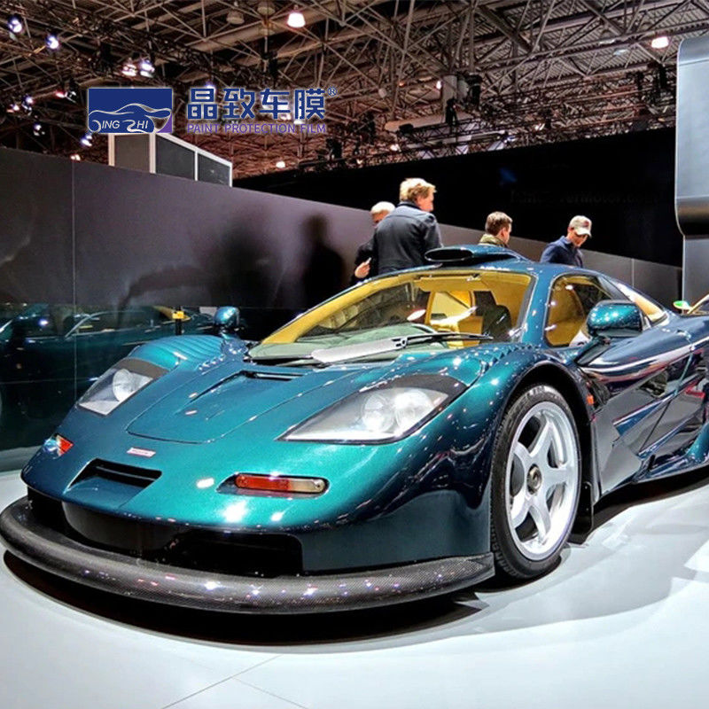 Parelmoer Groen Gekleurde Lakbeschermingsfolie Crystal Car Wrap Waterdicht